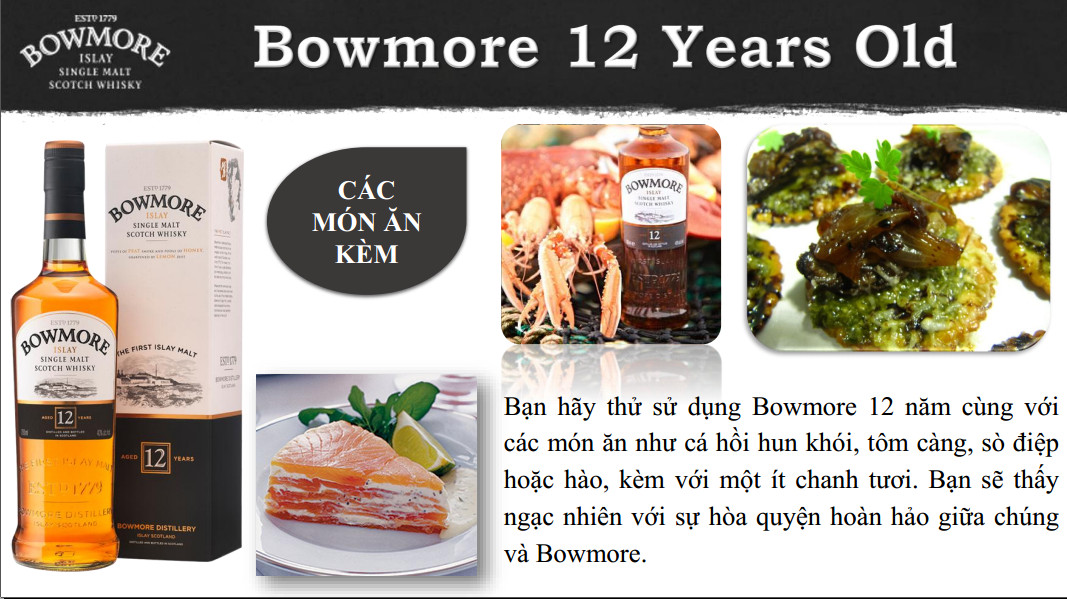 Bowmore 12 - mon an