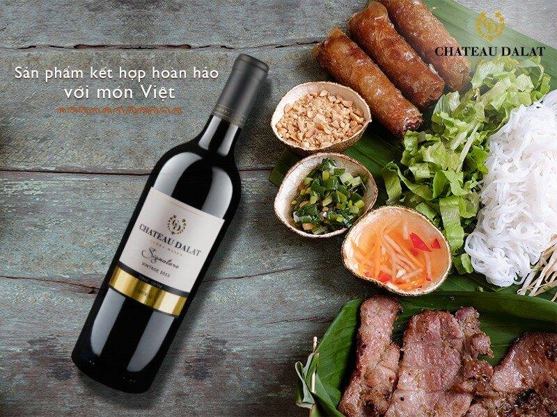 Dalat-Signature Shiraz 750 ml-mon-an-1