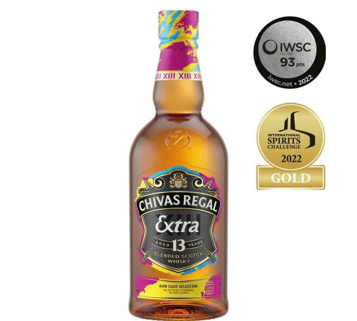 Chivas-Extra-13 RUM-Cask-va-giai-thuong-quoc-te