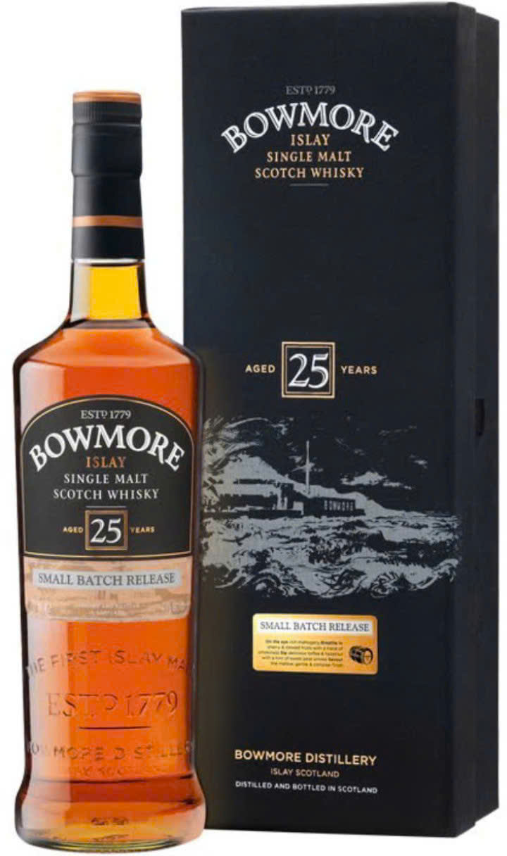 Bowmore-25-years-gia-re