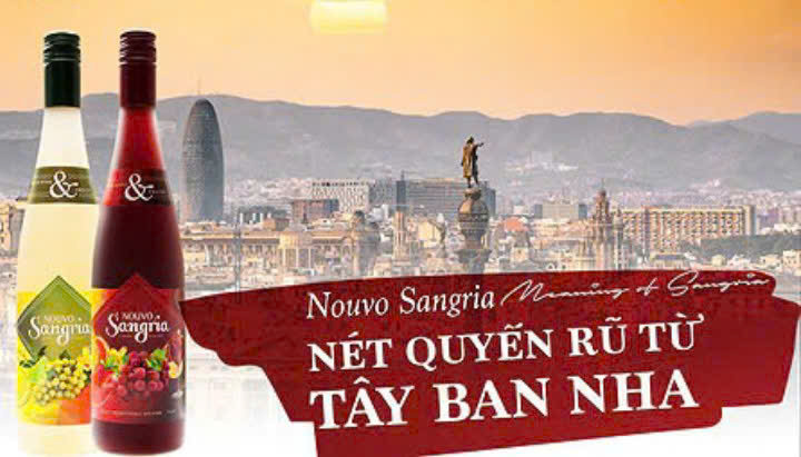 Nouvo-Sangria-nhan-hieu-vang-phong-cach Tay-Ban-Nha