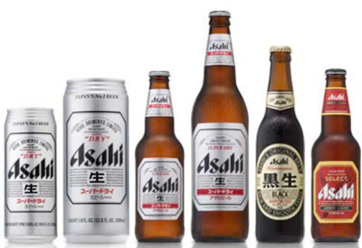 cac-loai Asahi-Beer-Nhat-Ban