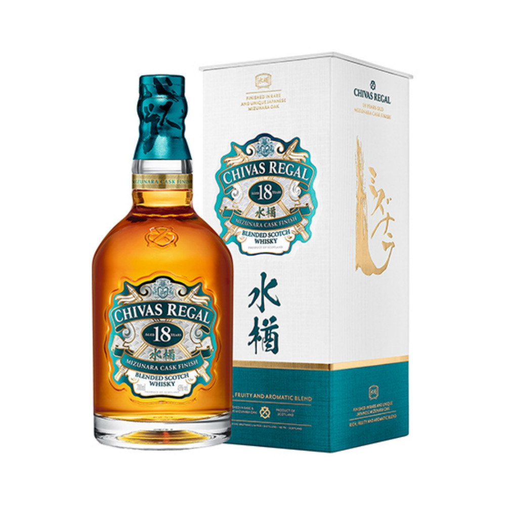 Chivas-18 Mizunara Cask Nhat-ban