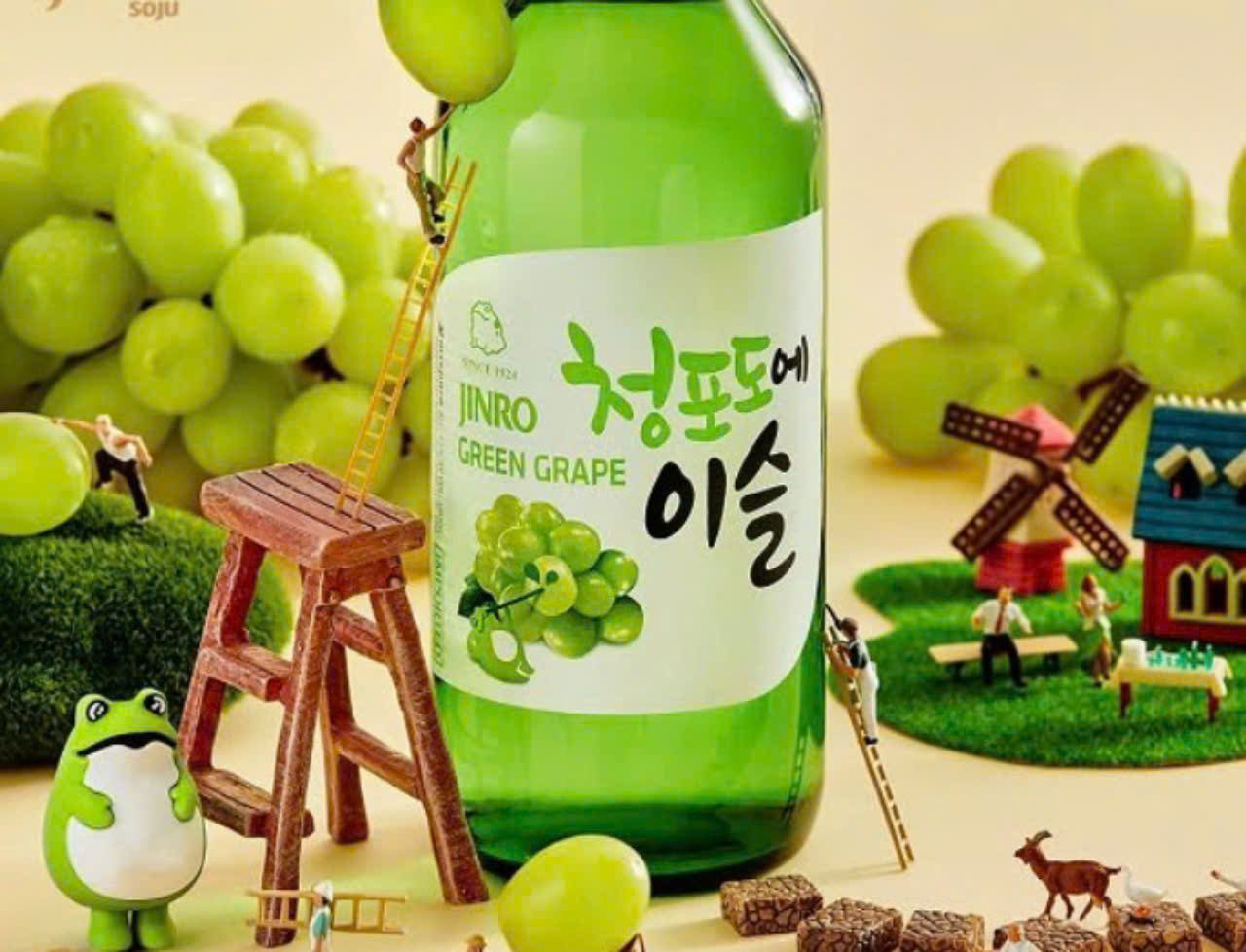 Quang-cao-Jinro-soju-nho-xanh-360-ml