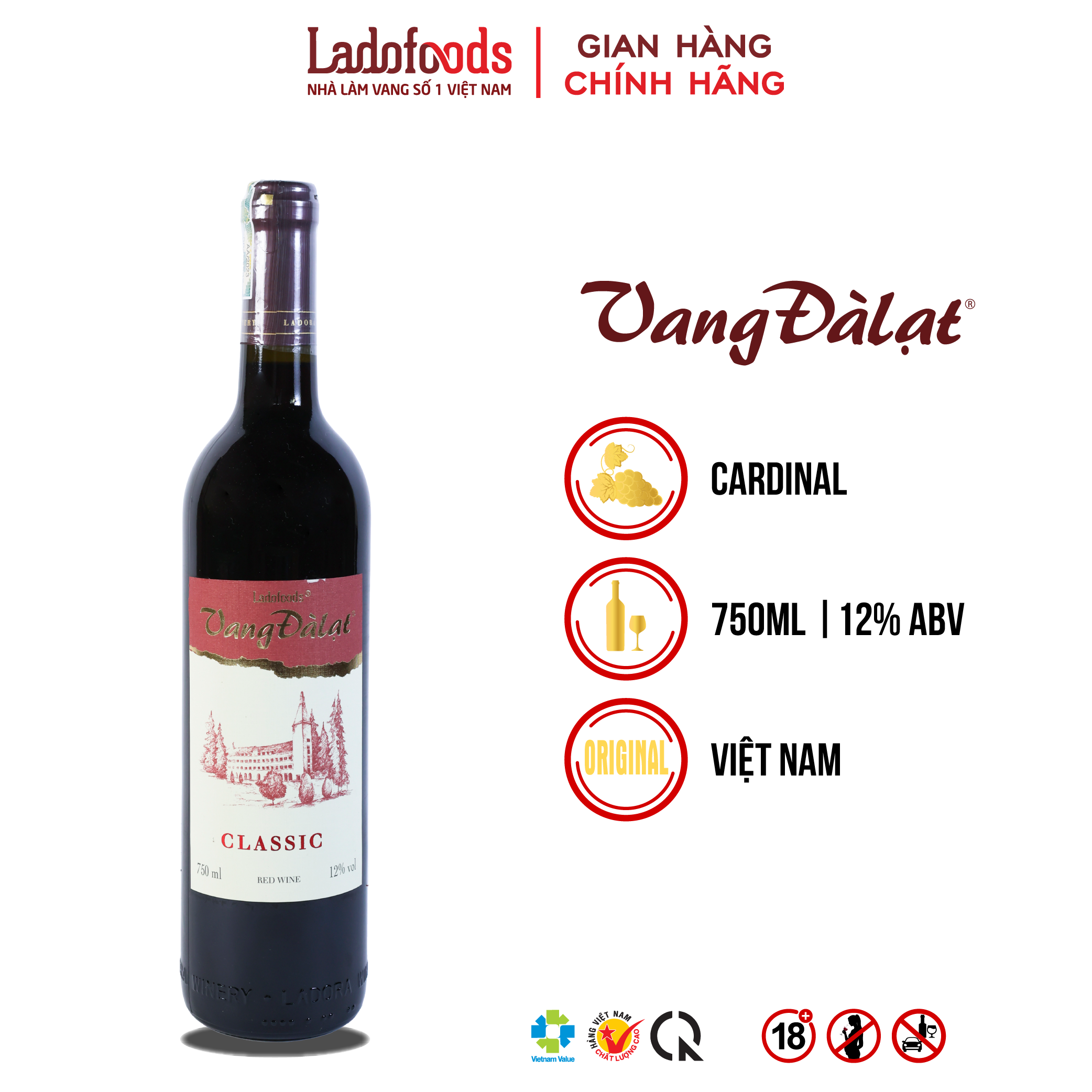 cac-chi-tieu-cam-quan-cua-vang-classic-red-wine-ladofoods